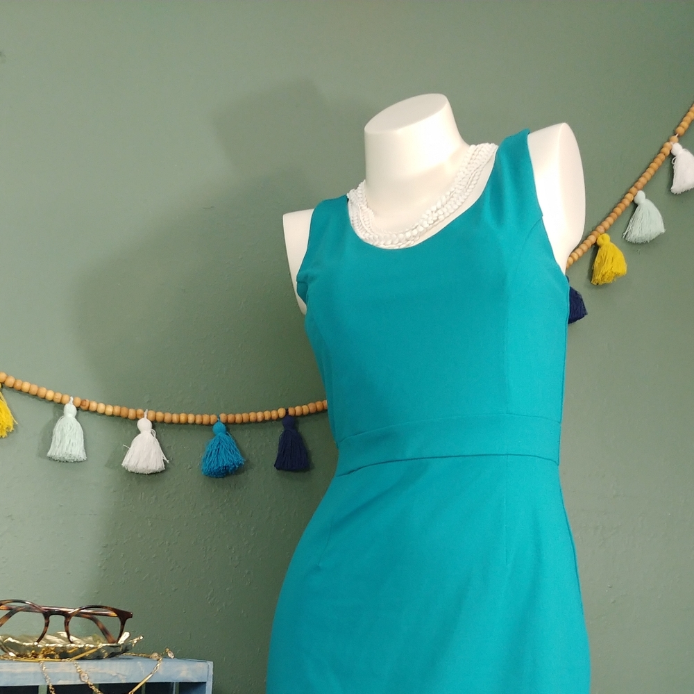 ✔Teal Cynthia Rowley Cocktail Dress